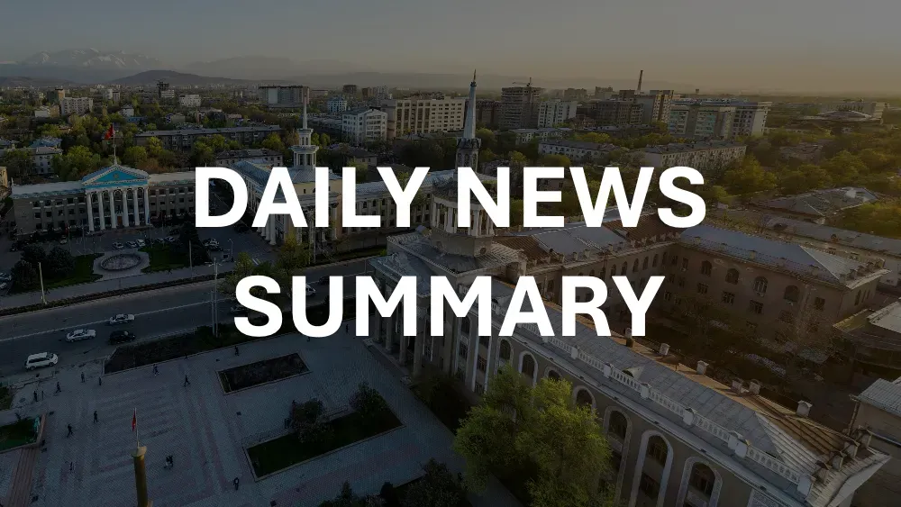 Kyrgyzstan Daily: Teacher pay to double by Apr 2026, ME evacuees returning via Saudi, and President pushes digital parliament
