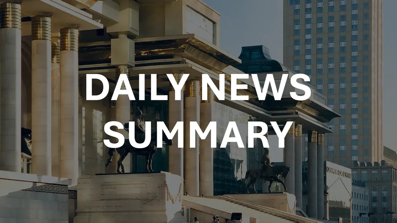 Mongolia Daily: Mortgage overhaul debated, cross-border rail to boost exports, and Uvs curbs flu